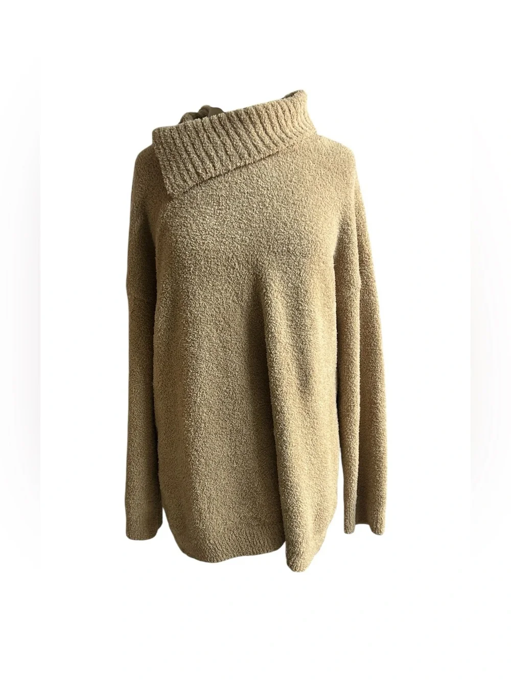 Barefoot Dreams XL tan sweater